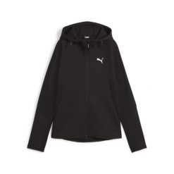 Damska rozpinana bluza EVOSTRIPE z kapturem PUMA Black. Czarne bluzy z kapturem damskie Puma, na zimę, l. Za 225.99 zł.