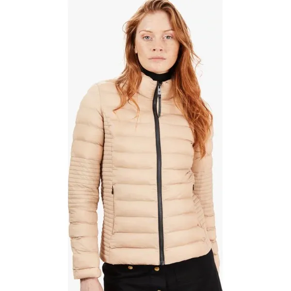 Timberland Kurtka Lightweight Quilted Jacket , beżowy, rozmiar M. Brązowe kurtki damskie Timberland, na wiosnę, m, bez wzorów, z materiału, bez kaptura. W wyprzedaży za 499.99 zł.