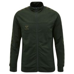 Bluza Hummel zip Lmove Classic. Zielone bluzy bez kaptura męskie HUMMEL, m. W wyprzedaży za 184.00 zł.