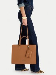 Nine West Torebka CEO-Vellor-LDA8459 Brązowy. Brązowe torebki klasyczne damskie Nine West, bez wzorów, z materiału, bez dodatków. Za 199.99 zł.