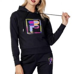 Bluza sportowa damska Fila Brissago Cropped Hoody. Bluzy sportowe damskie Fila, m. Za 255.75 zł.