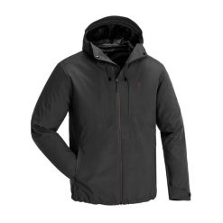 Kurtka przeciwdeszczowa męska Pinewood Abisko/Telluz 3L. Czarne kurtki męskie Pinewood, l, bez wzorów, sportowe, bez kaptura. Za 839.99 zł.