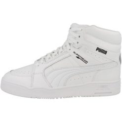 Buty do chodzenia męskie Puma Slipstream Mid. Białe buty sportowe na co dzień męskie Puma, z gumy, bez zapięcia, trekkingowe. Za 421.00 zł.