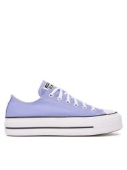 Converse Trampki Chuck Taylor All Star Lift Platform A16105C Fioletowy. Fioletowe trampki i tenisówki damskie Converse, bez wzorów, z materiału. Za 399.99 zł.