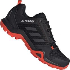 Czarne Buty adidas Terrex AX3 Gtx M G26578. Czarne buty trekkingowe męskie Adidas, na jesień, z gore-texu, bez zapięcia, wspinaczkowe, adidas terrex, gore-tex. W wyprzedaży za 529.00 zł.