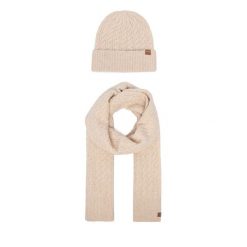 Zestaw szalik i czapka Liu Jo. Brązowe czapki zimowe damskie Liu Jo. Za 339.99 zł.