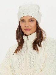 Guess Czapka AW5213 POL01 Biały. Białe czapki zimowe damskie Guess, z materiału. Za 120.00 zł.