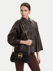 Just Cavalli Torebka 80RA4BA1 ZSD90 Czarny. Czarne torebki klasyczne damskie Just Cavalli, bez wzorów, ze skóry, bez dodatków. Za 976.99 zł.