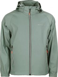Peak Mountain Kurtka przeciwwiatrowa "Cabrest" w kolorze zielonym rozmiar: L. Zielone kurtki outdoor męskie Peak Mountain, l, bez wzorów, z materiału, bez kaptura. Za 130.99 zł.
