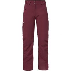 Spodnie Narciarskie Damskie Schöffel Weissach Bordowe Wodoodporne r. XL/44. Czerwone spodnie materiałowe damskie Schöffel, bez wzorów. Za 297.67 zł.