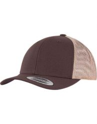 Miejska klasyczna czapka trucker. Zielone czapki męskie FLEXFIT, bez wzorów, z poliesteru, klasyczne. Za 52.15 zł.