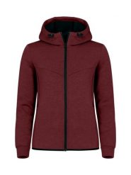 Clique Hayden Women – Kurtka z kapturem w miękkim materiale air-layer – Burgundy. Czerwone kurtki damskie CLIQUE, m, bez wzorów, z elastanu, z kapturem. Za 237.95 zł.