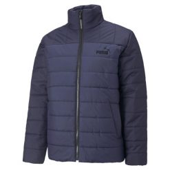 Kurtka Puma ESS Padded Jacket, Mężczyźni. Niebieskie kurtki męskie Puma, m, bez wzorów, z poliesteru, sportowe, bez kaptura. Za 199.00 zł.
