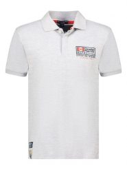 Canadian Peak Koszulka polo "Koffreak" w kolorze szarym rozmiar: M. Szare koszulki polo męskie Canadian Peak, m, bez wzorów, z bawełny, bez ramiączek. Za 86.99 zł.