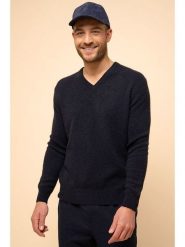 Just Cashmere Kaszmirowy sweter "Nathan" w kolorze granatowym rozmiar: M. Niebieskie swetry męskie Just Cashmere, m, bez wzorów, z kaszmiru, bez kołnierzyka. Za 565.99 zł.