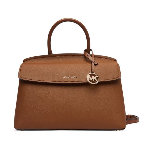 Torebka MICHAEL Michael Kors. Brązowe torebki klasyczne damskie MICHAEL Michael Kors, bez wzorów, bez dodatków. Za 1,329.00 zł.