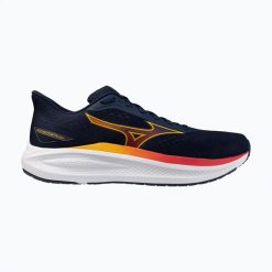 Buty do biegania męskie Mizuno Fortrush. Czarne obuwie do biegania damskie Mizuno. Za 533.03 zł.