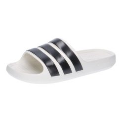 Klapki adidas Adilette Flow. Białe klapki i japonki męskie Adidas, z materiału. Za 144.35 zł.