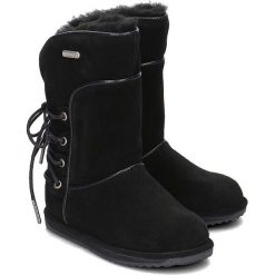 Emu Australia Islay - Kozaki Dziecięce - K11309 BLACK / NOIR 24. Czarne botki dziewczęce Emu Australia, bez wzorów, bez ramiączek. Za 155.60 zł.