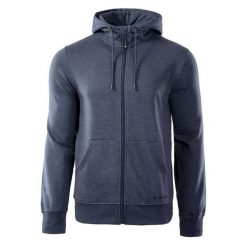 Bluza męska z kapturem Hi-Tec Silian II - szara, Rozmiar M. Szare bluzy z kapturem męskie Hi-tec, m, z polaru. Za 149.99 zł.