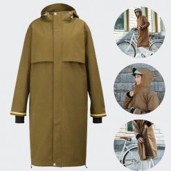 Weathergoods Sweden Imbris płaszcz przeciwdeszczowy M ciemnozielony. Brązowe płaszcze damskie WEATHER GOODS, l, bez wzorów, z materiału, klasyczne. Za 863.95 zł.