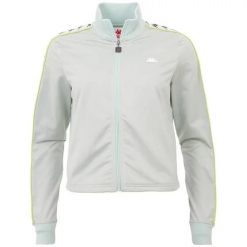 Bluza damska Kappa Hasina miętowa. Zielone bluzy z kapturem damskie Kappa, m, z dresówki. Za 87.00 zł.
