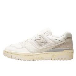 Buty do chodzenia dla dorosłych New Balance 550 Aime Leon Dore White Leather. Szare buty sportowe na co dzień damskie New Balance, bez wzorów, trekkingowe. W wyprzedaży za 1,285.90 zł.