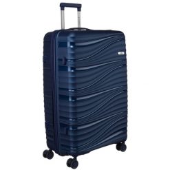 Walizka średnia Peterson PTN WA06-W-M granatowa. Walizki Peterson, bez wzorów, średnie. Za 216.99 zł.