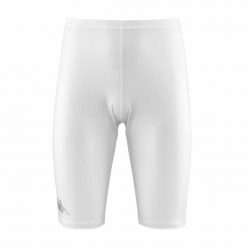 Spodenki Kappa Kombat Vurgay. Białe szorty męskie Kappa, bez wzorów, sportowe. Za 191.00 zł.