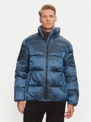 Calvin Klein Jeans Kurtka zimowa J30J326097 Niebieski Regular Fit. Niebieskie kurtki męskie Calvin Klein Jeans, na zimę, l, bez wzorów, z jeansu, bez kaptura. Za 759.99 zł.
