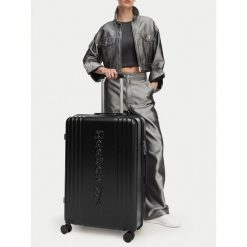 Walizka duża Reebok. Czarne walizki Reebok, bez wzorów, duże. Za 299.99 zł.