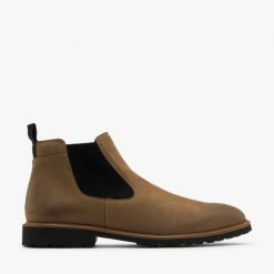 Szare sztyblety męskie WASYL. Szare sztyblety męskie Ryłko, z nubiku, bez zapięcia. Za 529.99 zł.