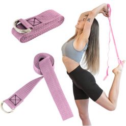 Fit.me Pasek do jogi Różowy. Czerwone paski damskie FIT.ME, bez wzorów, sportowe. W wyprzedaży za 29.99 zł.