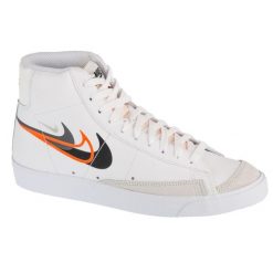 Buty sportowe do chodzenia męskie, Blazer Mid 77. Białe buty sportowe na co dzień męskie Nike, z gumy, bez zapięcia, trekkingowe. Za 499.99 zł.