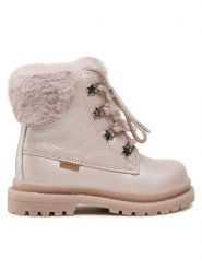 Lasocki Kids Trapery CI12-POINT-10 Różowy. Czerwone kozaki dziewczęce Lasocki Kids, bez wzorów, ze skóry, bez obcasa. Za 189.99 zł.