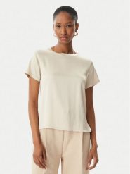 Maryley Bluzka 26EB820/35LA Beżowy jasny Regular Fit. Brązowe bluzki damskie Maryley, l, bez wzorów, z wiskozy, bez ramiączek. Za 239.99 zł.