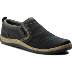 Półbuty LASOCKI FOR MEN MI20-QUENTIN-05. Brązowe półbuty męskie Lasocki For Men, z nubiku, bez zapięcia. W wyprzedaży za 149.99 zł.