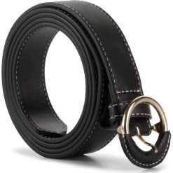 Pasek Damski PENNYBLACK - Salario 55010219 Black 4. Czarne paski damskie Pennyblack, bez wzorów, ze skóry. W wyprzedaży za 179.00 zł.