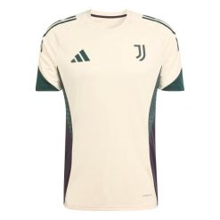 Koszulka treningowa Juventus Turyn EU 2025/26. Brązowe t-shirty sportowe męskie Adidas, bez ramiączek, do piłki nożnej. W wyprzedaży za 268.00 zł.