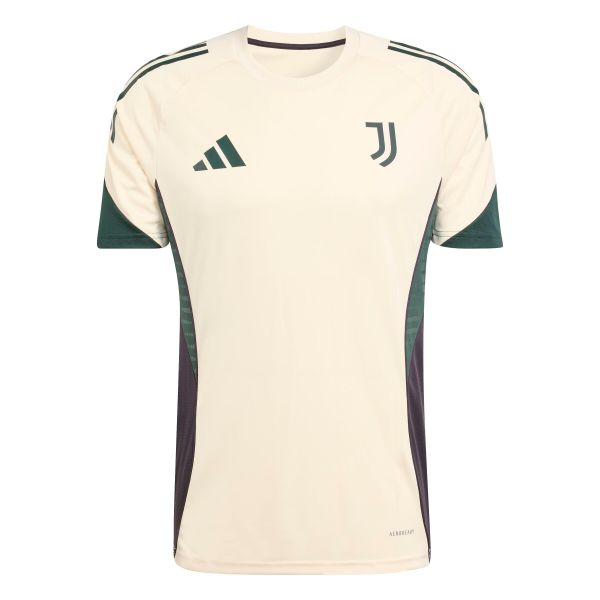 Koszulka treningowa Juventus Turyn EU 2025/26. Brązowe t-shirty sportowe męskie Adidas, bez ramiączek, do piłki nożnej. Za 232.85 zł.
