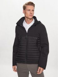 Calvin Klein Kurtka przejściowa K10K111466 Czarny Regular Fit. Czarne kurtki męskie CALVIN KLEIN, l, bez wzorów, z syntetyku, bez kaptura. Za 1,009.00 zł.