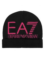 EA7 Emporio Armani Czapka 7X000006 AF11994 MC019 Czarny. Czarne czapki zimowe damskie EA7 Emporio Armani. Za 149.99 zł.
