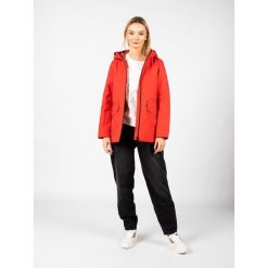 Parka turystyczna damska Gendry. Czerwone parki damskie Geox, l, bez wzorów, z poliesteru. Za 597.00 zł.
