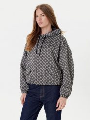Guess Kurtka przejściowa V5YL02 WH492 Czarny Regular Fit. Czarne kurtki damskie Guess, m, z aplikacjami, z syntetyku, bez kaptura. Za 429.99 zł.