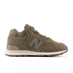 Buty do chodzenia męskie New Balance 574. Zielone buty sportowe na co dzień męskie New Balance, z materiału, bez zapięcia, trekkingowe, New Balance 574. Za 487.00 zł.