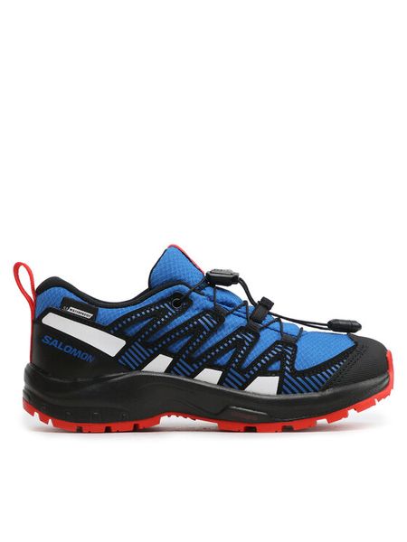 Salomon Buty do biegania Xa Pro V8 Cswp J 471262 09 W0 Niebieski. Niebieskie buty sportowe chłopięce Salomon, z materiału, bez zapięcia. Za 239.99 zł.