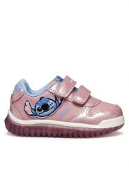 Geox Sneakersy B Lightyloo B5661B 000NF C8207 Różowy. Czerwone buty sportowe dziewczęce Geox, bez wzorów, ze skóry, bez zapięcia. Za 219.99 zł.