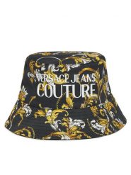 Versace Jeans Couture Kapelusz 78VAZK06 Czarny. Czarne kapelusze damskie Versace Jeans Couture, bez wzorów, z bawełny. Za 319.99 zł.