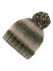 Regatta Czapka "Frosty Hat VI" w kolorze zielono-jasnoróżowym rozmiar: onesize. Zielone czapki zimowe damskie Regatta, ze splotem. Za 56.93 zł.