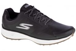Skechers Go Golf Pro, damskie buty do golfa, Czarne. Czarne golfy damskie Skechers, uniwersalny, bez wzorów, z materiału, bez ramiączek. Za 299.99 zł.